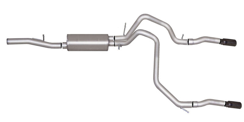Gibson 10-14 Chevrolet Tahoe LS 5.3L 2.25in Cat-Back Dual Split Exhaust - Stainless Gibson 10-14 Chevrolet Tahoe LS 5.3L 2.25in Cat-Back Dual Split Exhaust - Stainless