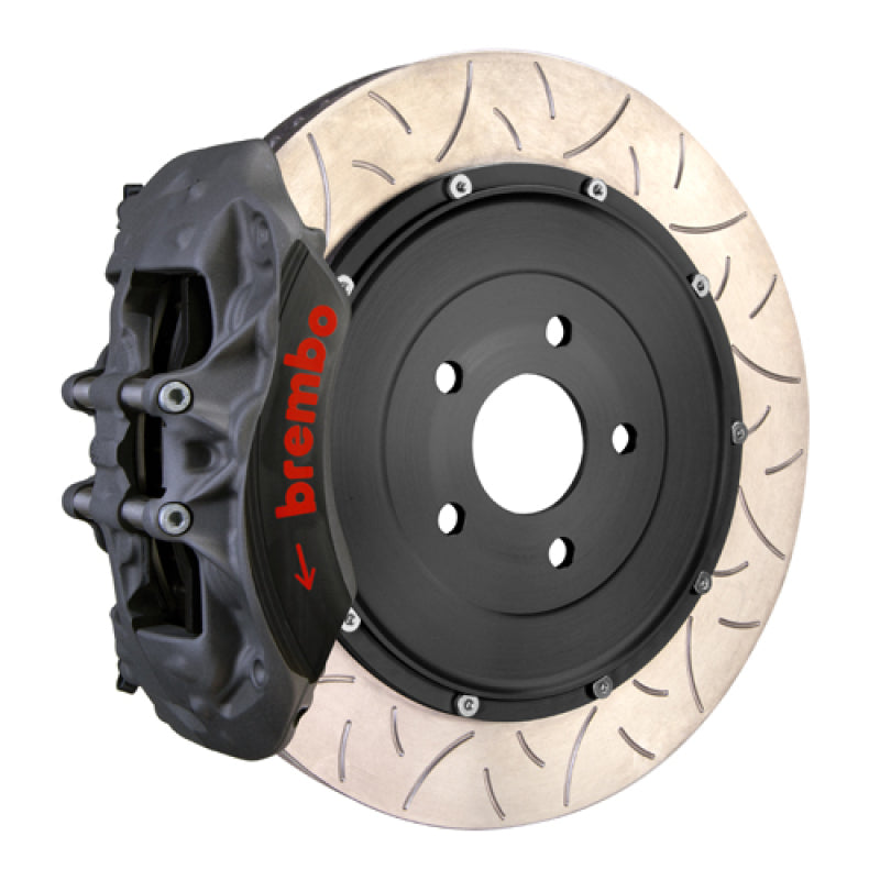 Brembo 08-15 Lancer Evo X PISTA Front Race BBK 6 Piston Forged 2pc380x35x53a 2pc Rotor T3-Black HA Brembo 08-15 Lancer Evo X PISTA Front Race BBK 6 Piston Forged 2pc380x35x53a 2pc Rotor T3-Black HA