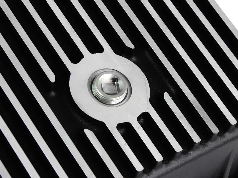 afe Transmission Pan (Black); Ford Trucks 94-08 AODE afe Transmission Pan (Black); Ford Trucks 94-08 AODE