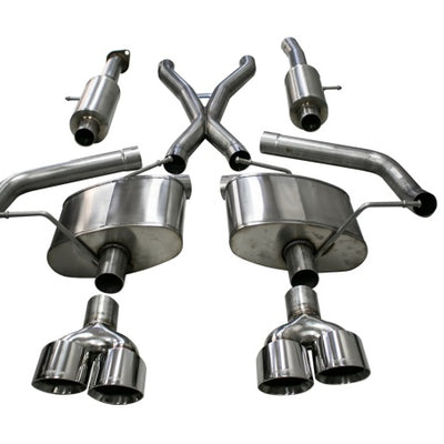 Corsa 2018-21 Jeep Grand Cherokee TrackHawk 6.2L Sport Cat-Back Dual Rear Exit w/4.5in Polished Tips