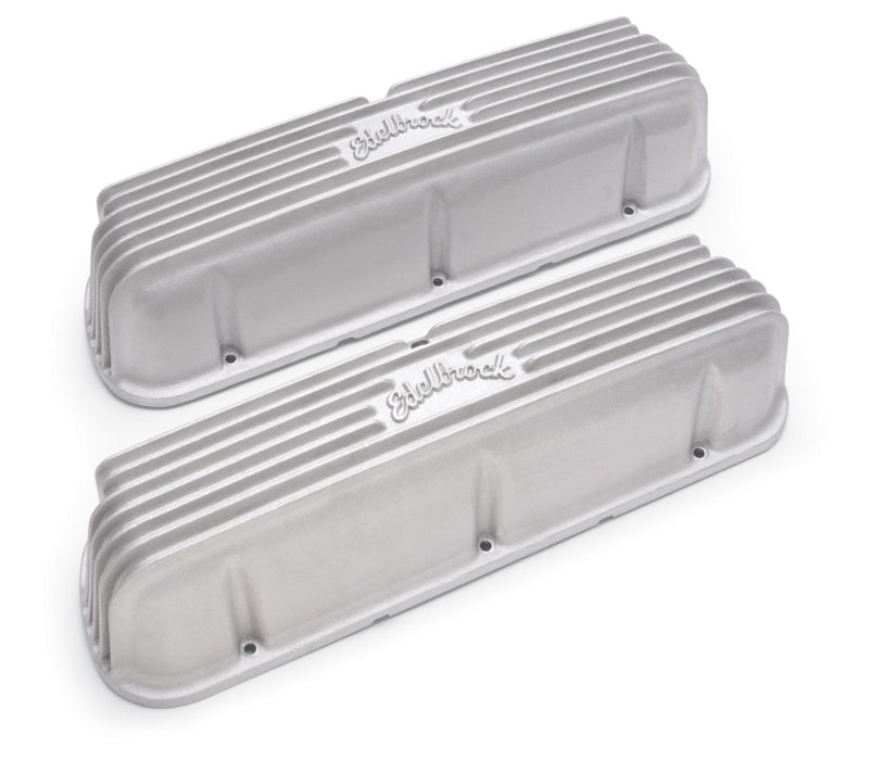 Edelbrock Valve Cover Classic Series Ford 1962-95 221 351W V8 Satin Edelbrock Valve Cover Classic Series Ford 1962-95 221 351W V8 Satin