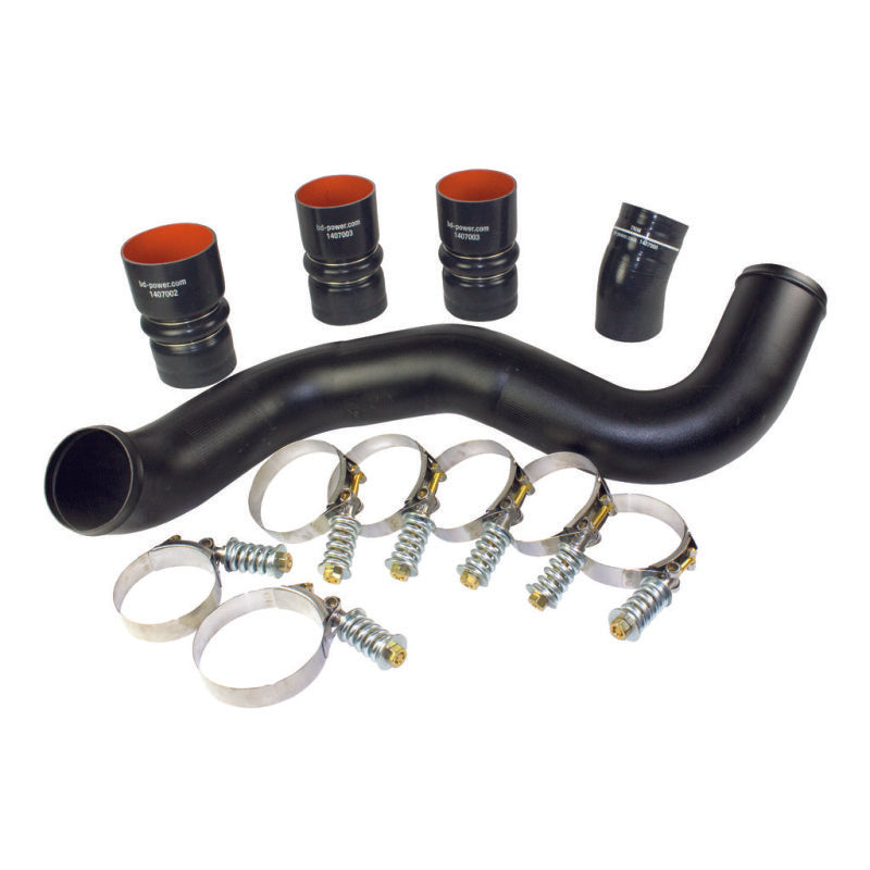 BD Diesel Intercooler Hose & Clamp Kit w/Intake Pipe - 2003-2007 Ford 6.0L PowerStroke BD Diesel Intercooler Hose & Clamp Kit w/Intake Pipe - 2003-2007 Ford 6.0L PowerStroke