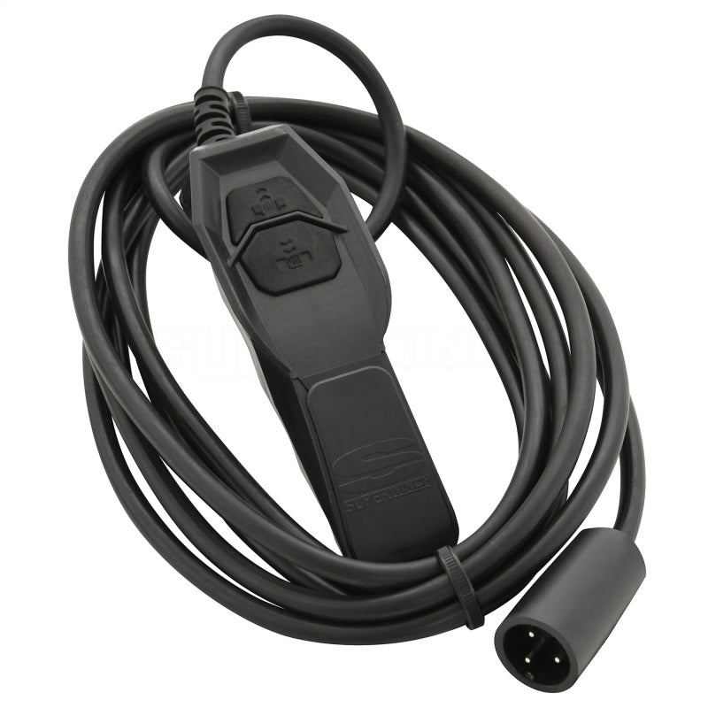 Superwinch 1,500 lbs. 1.1 HP 120V AC 1/8 In x 35ft. Wire Rope - Gray Wrinkle Superwinch 1,500 lbs. 1.1 HP 120V AC 1/8 In x 35ft. Wire Rope - Gray Wrinkle
