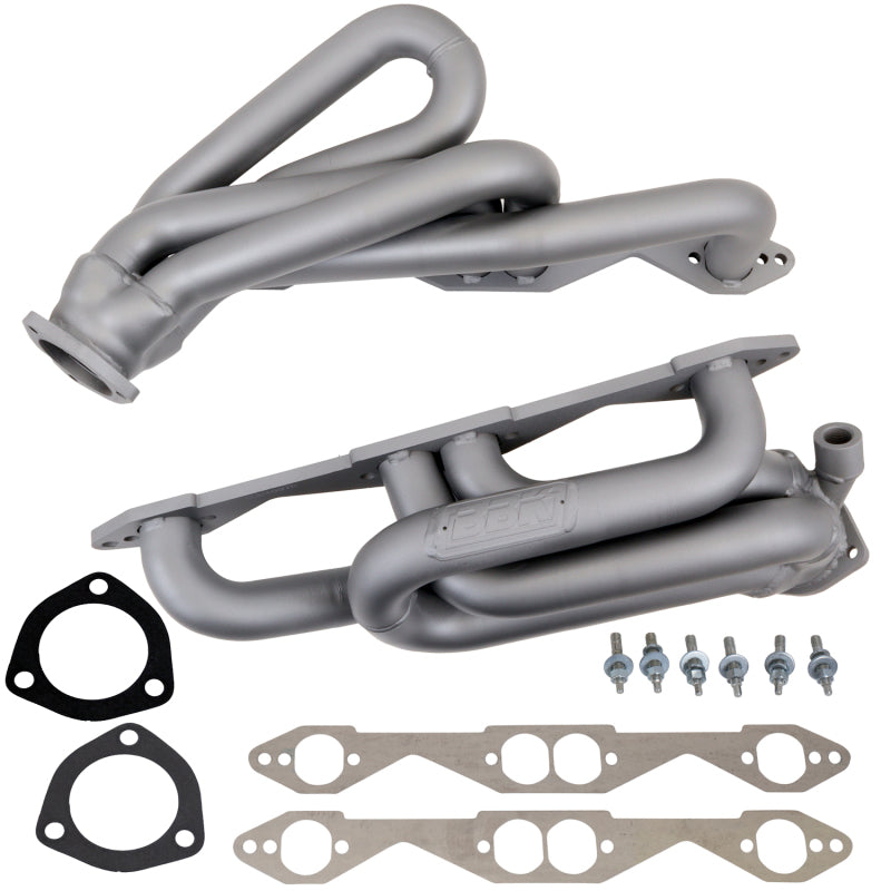 BBK 96-98 GM Truck SUV 5.0 5.7 Shorty Tuned Length Exhaust Headers - 1-5/8 Titanium Ceramic BBK 96-98 GM Truck SUV 5.0 5.7 Shorty Tuned Length Exhaust Headers - 1-5/8 Titanium Ceramic
