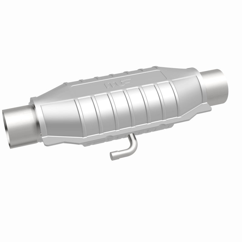 MagnaFlow Conv Univ 2.25in Inlet/Outlet Center/Center Oval Rear (California) MagnaFlow Conv Univ 2.25in Inlet/Outlet Center/Center Oval Rear (California)