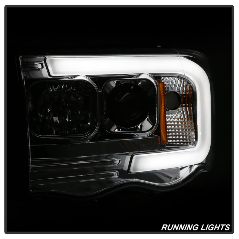 Spyder Dodge Ram 1500 02-05 V2 Projector Headlights - Light Bar DRL - Chrome PRO-YD-DR02V2-LB-C Spyder Dodge Ram 1500 02-05 V2 Projector Headlights - Light Bar DRL - Chrome PRO-YD-DR02V2-LB-C