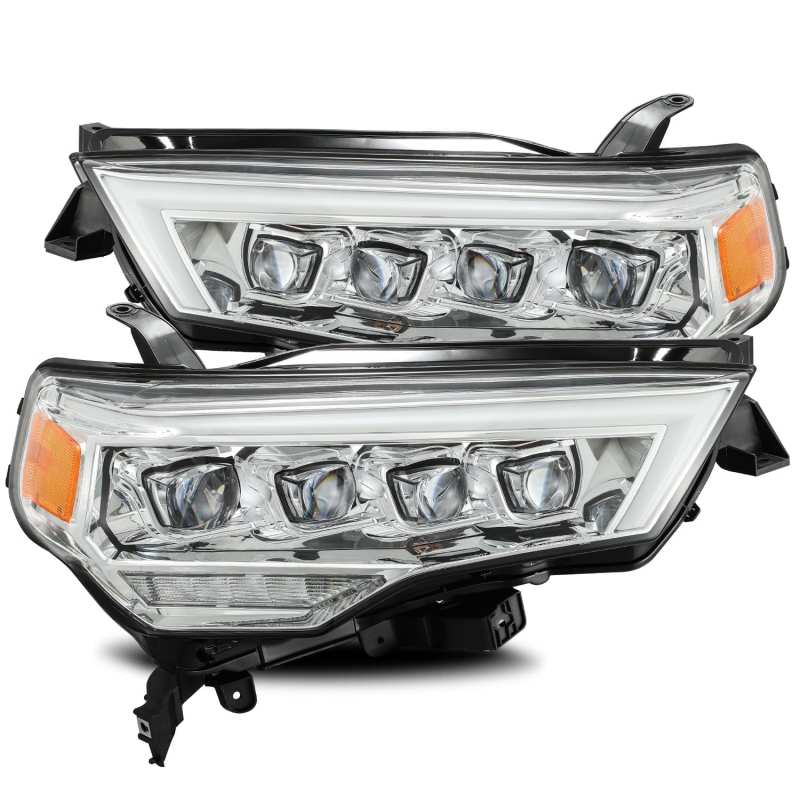 AlphaRex 14-20 Toyota 4Runner NOVA LED Projector Headlights Plank Style Chrome w/Activation Light AlphaRex 14-20 Toyota 4Runner NOVA LED Projector Headlights Plank Style Chrome w/Activation Light