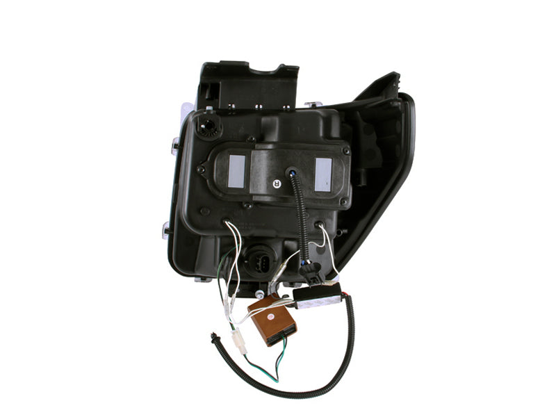 ANZO 2007-2012 Dodge Nitro Projector Headlights w/ Halo Black (CCFL) G2 ANZO 2007-2012 Dodge Nitro Projector Headlights w/ Halo Black (CCFL) G2