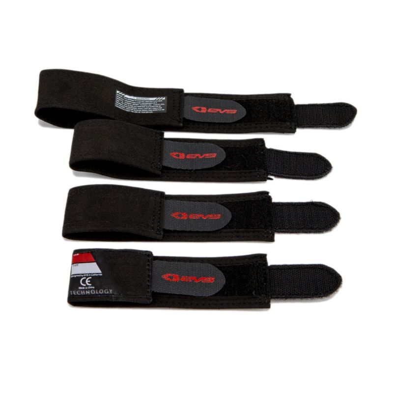 EVS RS9 Knee Brace Replacement Straps Black - Small EVS RS9 Knee Brace Replacement Straps Black - Small