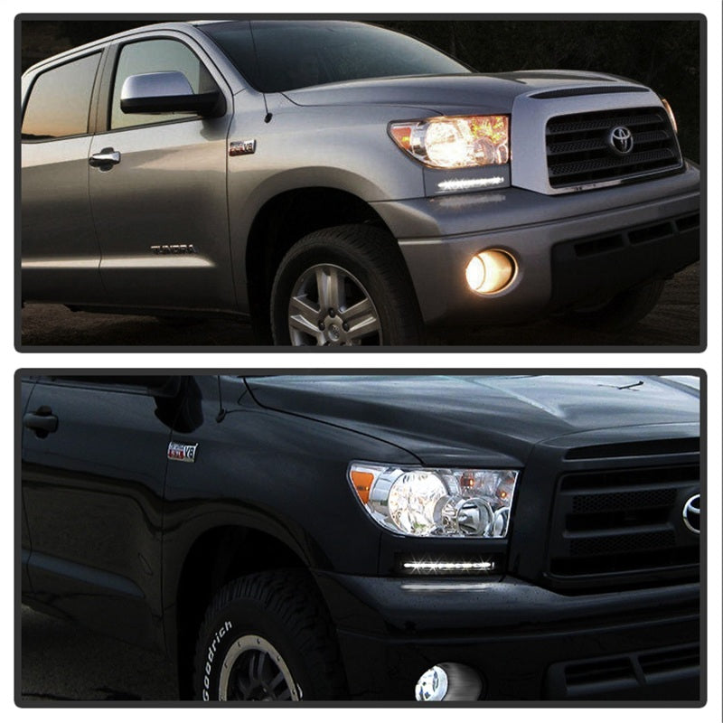 Spyder Toyota Tundra 07-13 Daytime LED Running Lights (XSP-X Model Look)wo/swtch Blk FL-DRL-TTU07-BK Spyder Toyota Tundra 07-13 Daytime LED Running Lights (XSP-X Model Look)wo/swtch Blk FL-DRL-TTU07-BK