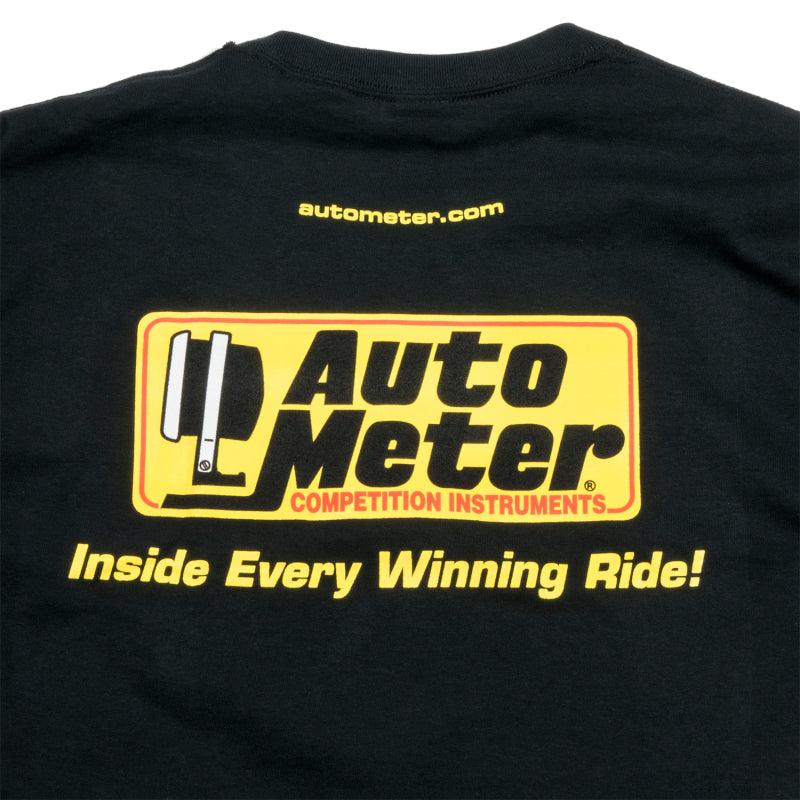Autometer Black Competition Instruments T-Shirt - XXL Autometer Black Competition Instruments T-Shirt - XXL