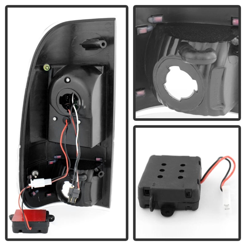 xTune Ford F250/350/450/550 Super Duty 99-07 LED Tail Lights Black Smoke ALT-JH-FF15097-LED-BKSM xTune Ford F250/350/450/550 Super Duty 99-07 LED Tail Lights Black Smoke ALT-JH-FF15097-LED-BKSM