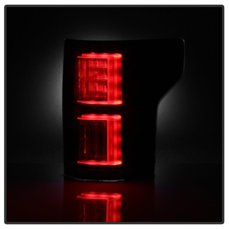 Spyder 18-19 Ford F-150 (w/o Blind Spot Sensor) LED Tail Lights - Blk Smk (ALT-YD-FF15018-LED-BSM) Spyder 18-19 Ford F-150 (w/o Blind Spot Sensor) LED Tail Lights - Blk Smk (ALT-YD-FF15018-LED-BSM)