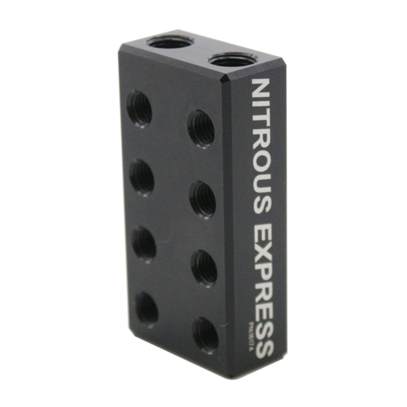 Nitrous Express 2 Inlet 16 Outlet Nitrous/Fuel Distribution Block Nitrous Express 2 Inlet 16 Outlet Nitrous/Fuel Distribution Block