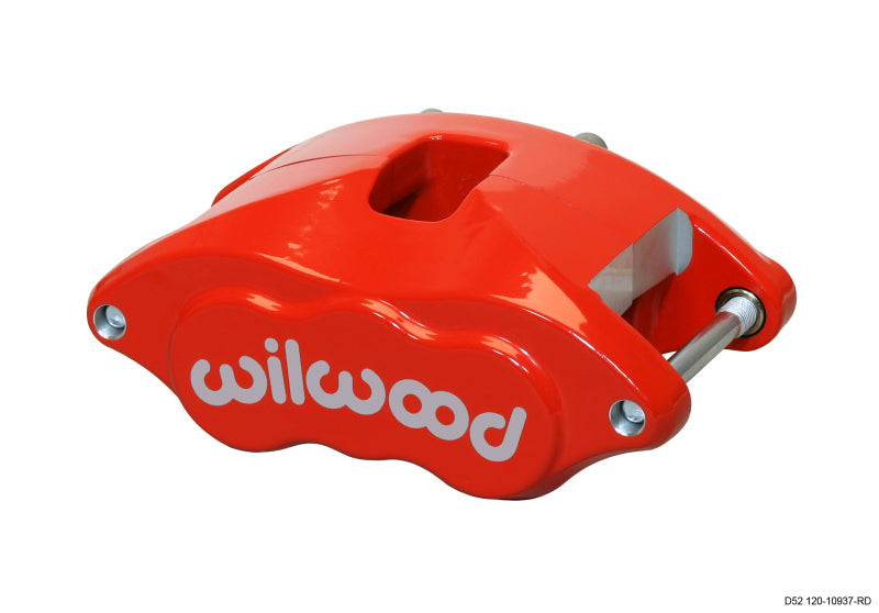 Wilwood Caliper-D52-Red 2.00/2.00in Pistons 1.04in Disc Wilwood Caliper-D52-Red 2.00/2.00in Pistons 1.04in Disc