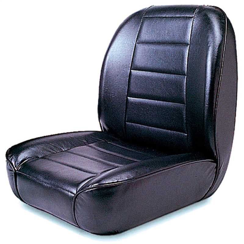 Rugged Ridge Low-Back Front Seat Non-Recline Black 55-86 CJ Rugged Ridge Low-Back Front Seat Non-Recline Black 55-86 CJ