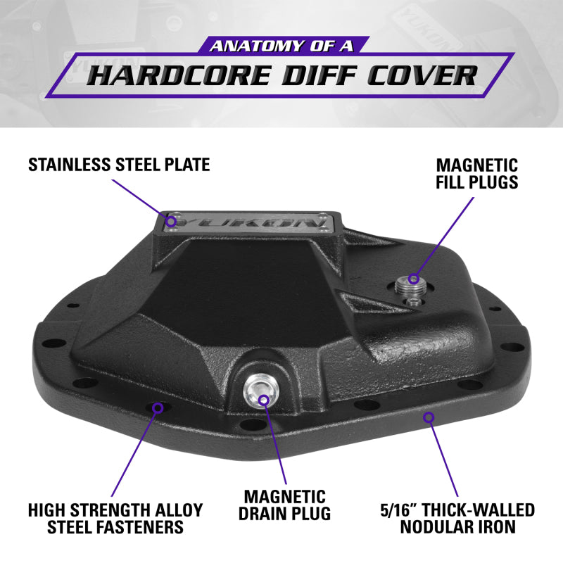 Yukon Gear Hardcore Diff Cover for 11.5in & 11.8in GM Dodge Ram Yukon Gear Hardcore Diff Cover for 11.5in & 11.8in GM Dodge Ram