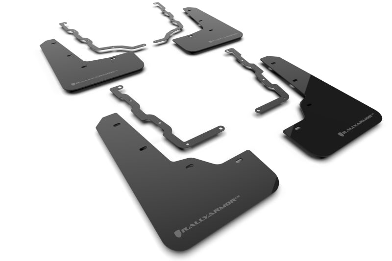 Rally Armor 20-25 Ford Puma ST Black Mud Flap w/Grey Logo Rally Armor 20-25 Ford Puma ST Black Mud Flap w/Grey Logo