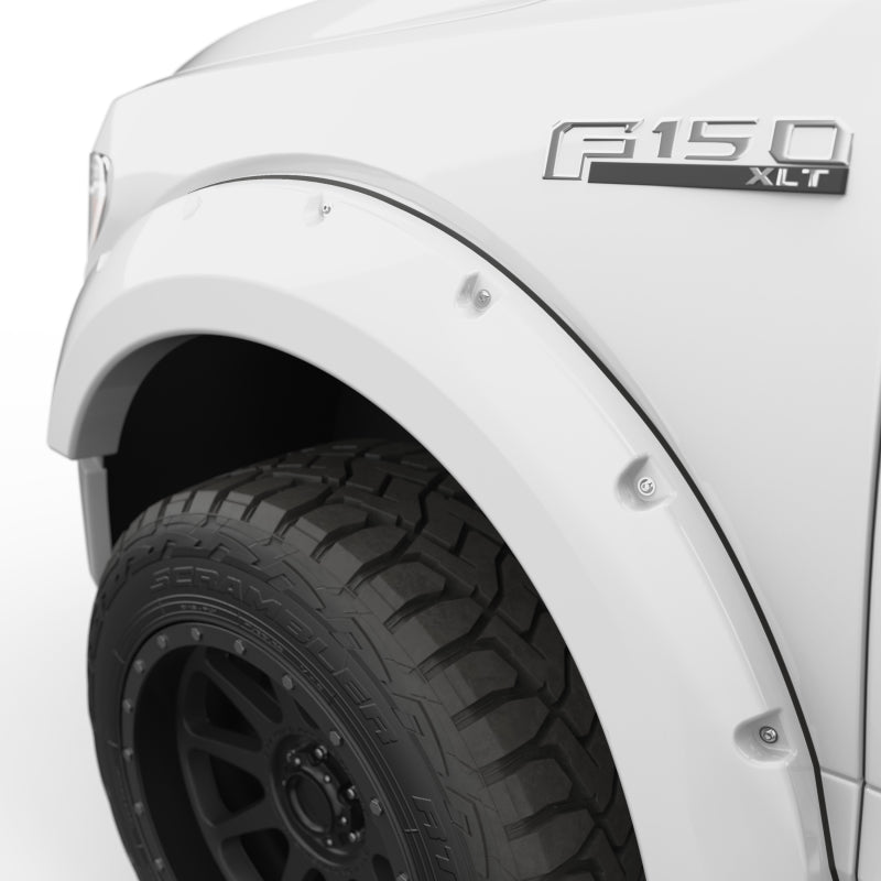 EGR 2018 Ford F150 Bolt-On Look Color Match Fender Flares - Set - Oxford White EGR 2018 Ford F150 Bolt-On Look Color Match Fender Flares - Set - Oxford White