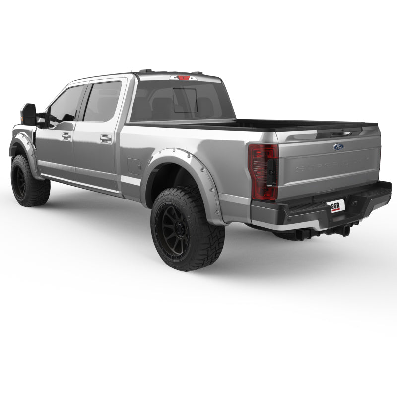 EGR 2017 Ford Super Duty Bolt-On Look Color Match Fender Flares - Set - Ingot Silver EGR 2017 Ford Super Duty Bolt-On Look Color Match Fender Flares - Set - Ingot Silver