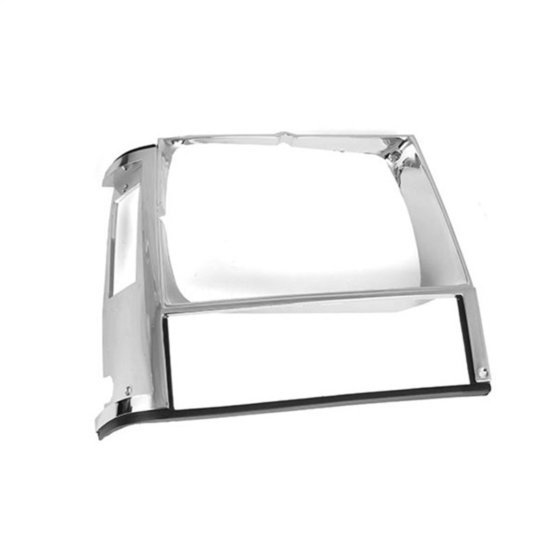 Omix RH Chrome Headlight Bezel 84-90 Cherokee (XJ) Omix RH Chrome Headlight Bezel 84-90 Cherokee (XJ)