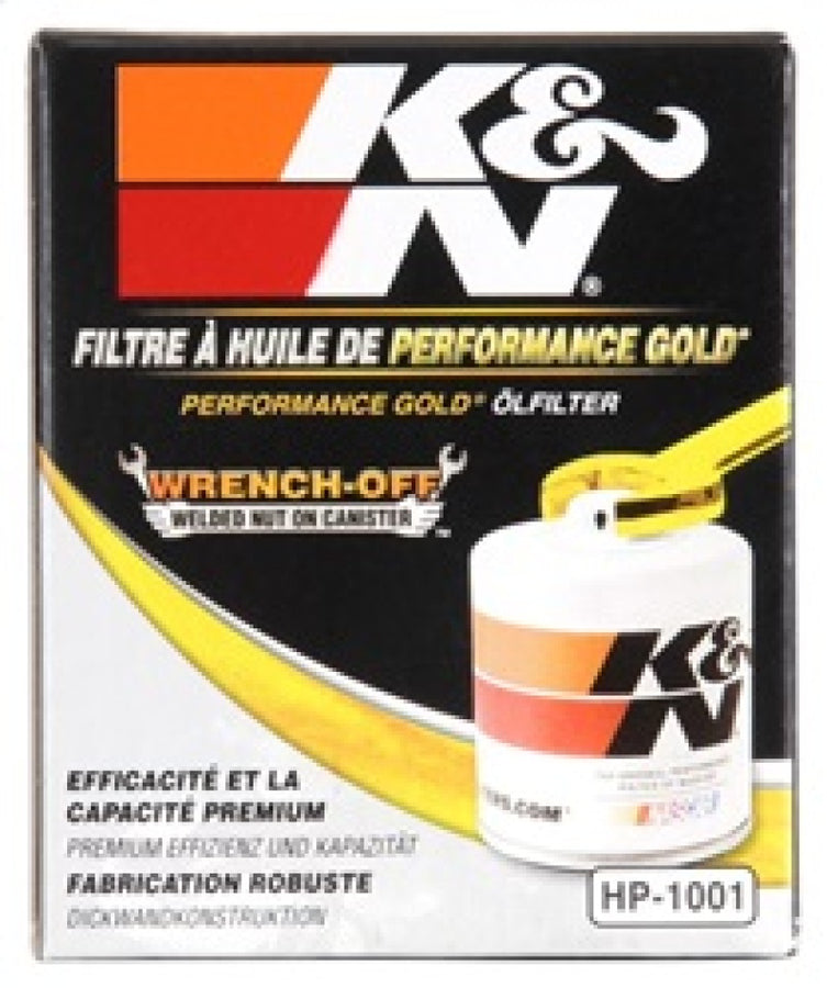 K&N Chevy / Pontiac / GMC / Buick Performance Gold Oil Filter K&N Chevy / Pontiac / GMC / Buick Performance Gold Oil Filter