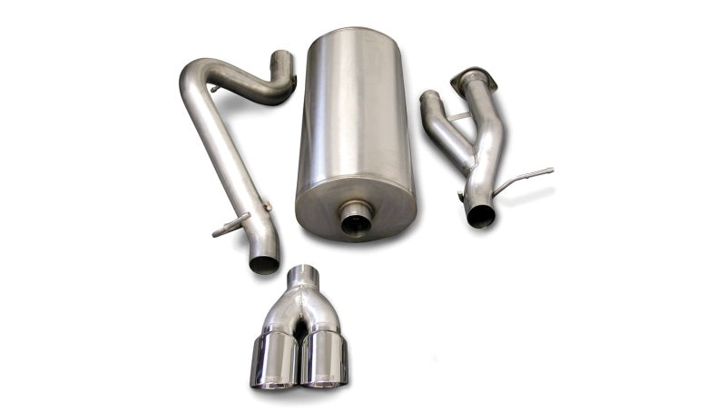 Corsa 2003-2006 Hummer H2 6.0L V8 Polished Sport Cat-Back Exhaust Corsa 2003-2006 Hummer H2 6.0L V8 Polished Sport Cat-Back Exhaust