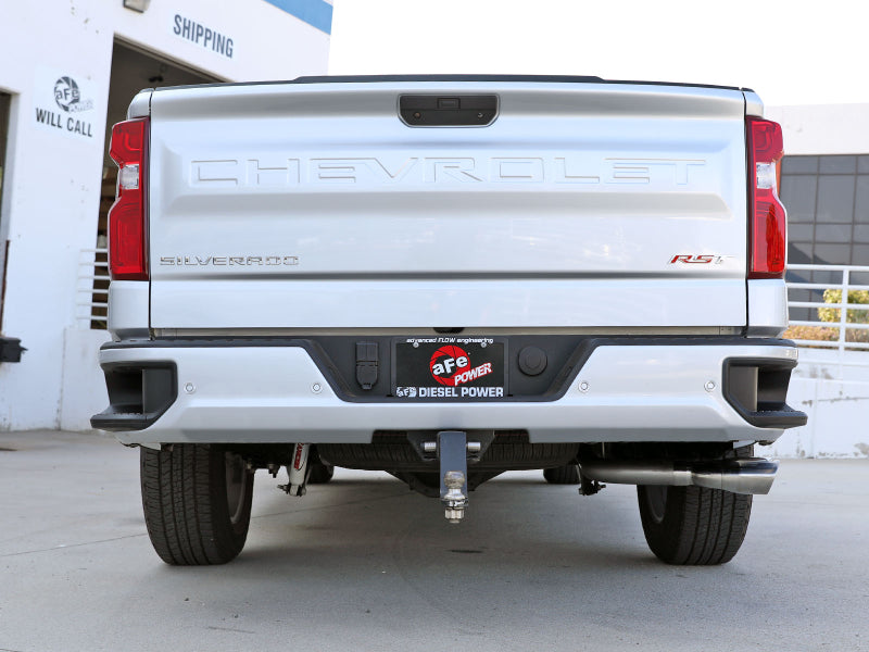 aFe Rebel XD Series 3in 304SS DPF-Back 20-21 GM Trucks L6-3.0L (td) LM2 - Dual Polished Tip aFe Rebel XD Series 3in 304SS DPF-Back 20-21 GM Trucks L6-3.0L (td) LM2 - Dual Polished Tip