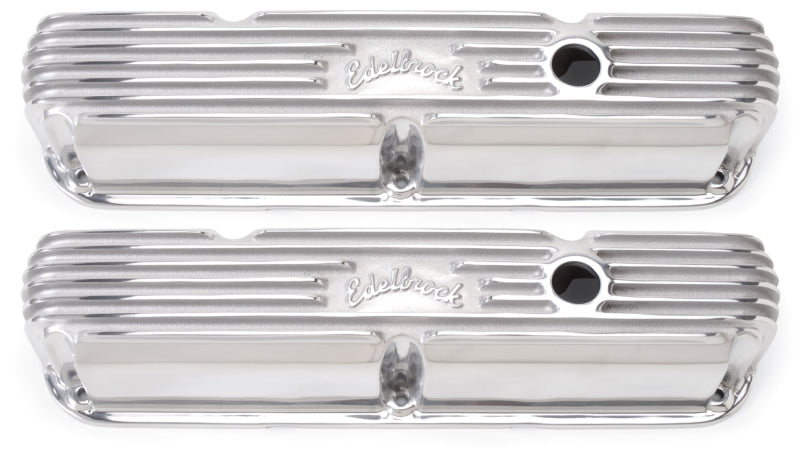Edelbrock Valve Cover Classic Series Chrysler La 318-340-360 CI V8 Polshed Edelbrock Valve Cover Classic Series Chrysler La 318-340-360 CI V8 Polshed
