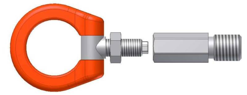 Cusco Tow Hook Swivel Joint Rear Nissan Fairlady Z/370 Z Cusco Tow Hook Swivel Joint Rear Nissan Fairlady Z/370 Z