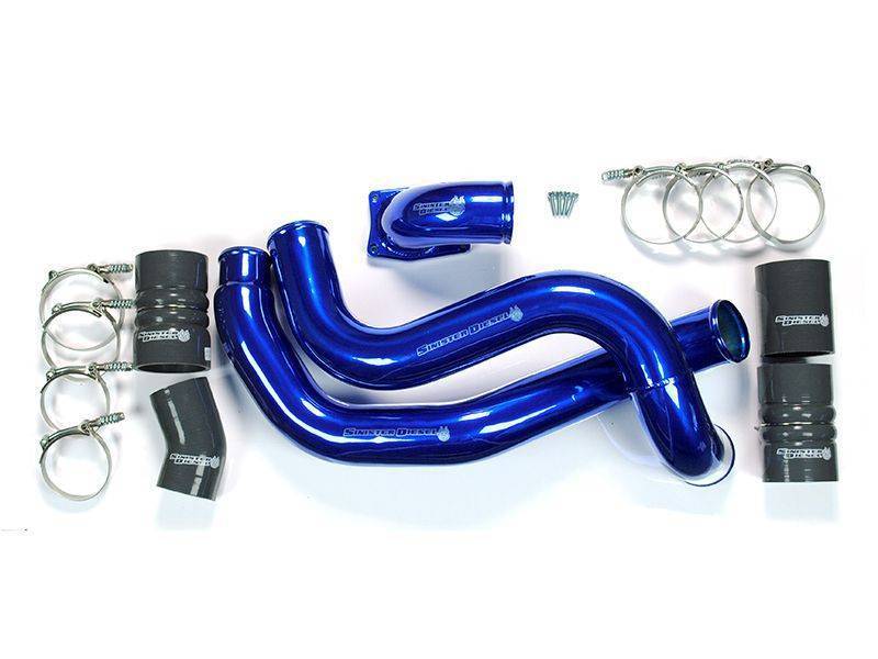 Sinister Diesel 03-07 Ford 6.0L Powerstroke Intercooler Charge Pipe Kit w/Elbow Sinister Diesel 03-07 Ford 6.0L Powerstroke Intercooler Charge Pipe Kit w/Elbow