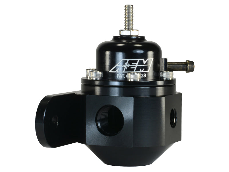 AEM Universal Black Adjustable Fuel Pressure Regulator AEM Universal Black Adjustable Fuel Pressure Regulator