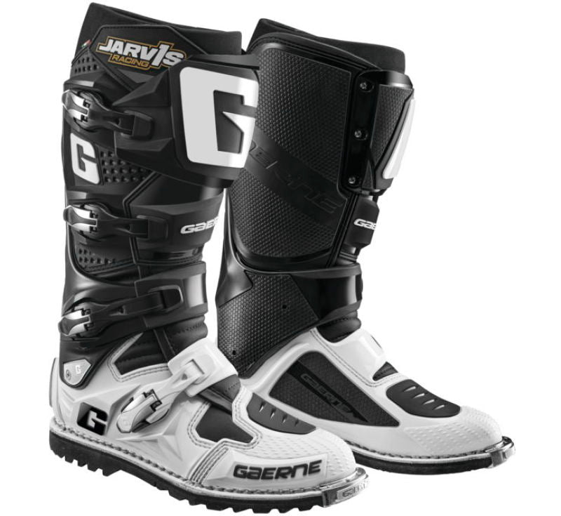 Gaerne SG12 Boot Jarvis Edition Black/White Size - 9 Gaerne SG12 Boot Jarvis Edition Black/White Size - 9
