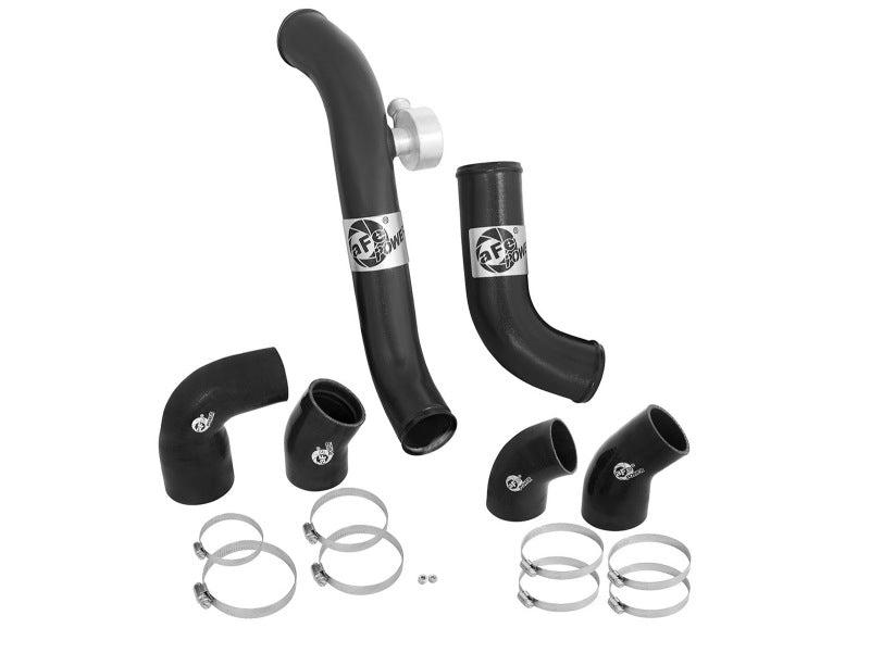 aFe BladeRunner Intercooler Tubes Black Hot/Cold Side for 15-16 Ford Mustang EcoBoost I4-2.3L (t) aFe BladeRunner Intercooler Tubes Black Hot/Cold Side for 15-16 Ford Mustang EcoBoost I4-2.3L (t)