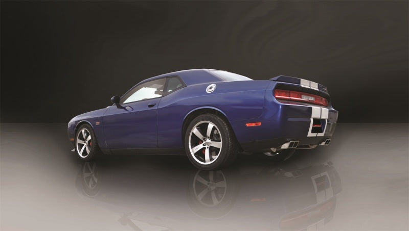 Corsa 2014-2014 Dodge Challenger SRT-8 6.4L V8 Auto Polished Xtreme Cat-Back Exhaust Corsa 2014-2014 Dodge Challenger SRT-8 6.4L V8 Auto Polished Xtreme Cat-Back Exhaust