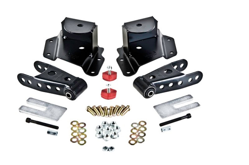 Belltech SHACKLE AND HANGER KIT 99-06 GM/GMC 1500 STD CAB 3inch Belltech SHACKLE AND HANGER KIT 99-06 GM/GMC 1500 STD CAB 3inch