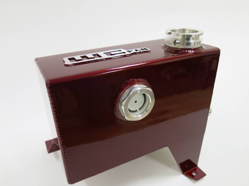 Wehrli 07.5-10 Chevrolet 6.6L LMM Duramax OEM Placement Coolant Tank Kit - WCFab Grey Wehrli 07.5-10 Chevrolet 6.6L LMM Duramax OEM Placement Coolant Tank Kit - WCFab Grey