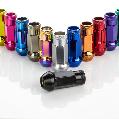 Wheel Mate Muteki SR48 Open End Lug Nuts - Green 12x1.25 48mm