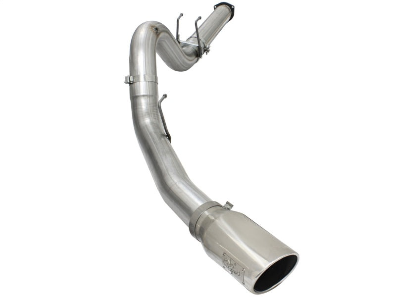 aFe MACHForce XP Exhaust 5in DPF-Back SS Exh 2015 Ford Turbo Diesel V8 6.7L Polished Tip aFe MACHForce XP Exhaust 5in DPF-Back SS Exh 2015 Ford Turbo Diesel V8 6.7L Polished Tip