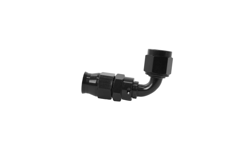 Aeromotive PTFE Hose End - AN-06 - 90 Deg - Black Anodized Aeromotive PTFE Hose End - AN-06 - 90 Deg - Black Anodized
