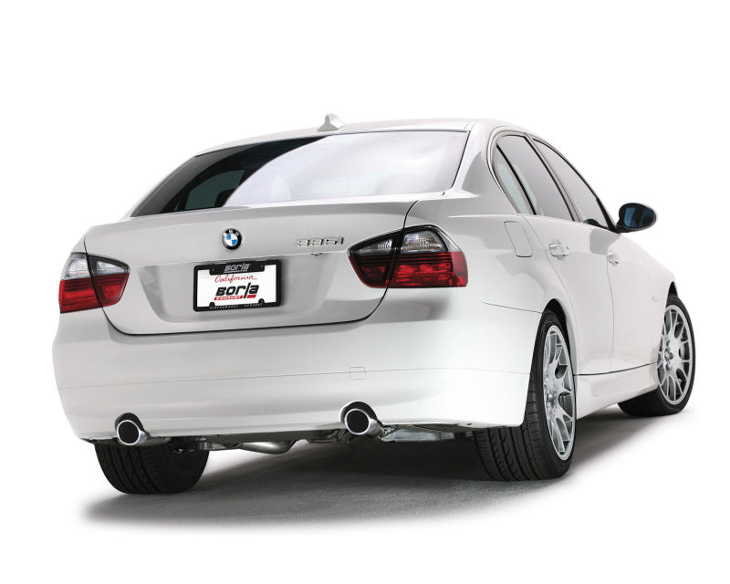 Borla 07-08 BMW 335i coupe/sedan aggressive catback exhaust system Borla 07-08 BMW 335i coupe/sedan aggressive catback exhaust system