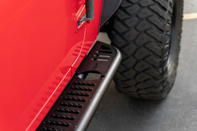 DV8 Offroad 07-18 Jeep Wrangler JK (4 Door Only) OE Plus Side Steps DV8 Offroad 07-18 Jeep Wrangler JK (4 Door Only) OE Plus Side Steps