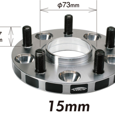 Project Kics 12X1.50 HUB67MM 5-114.3 Wide Tread Spacers - 15MM