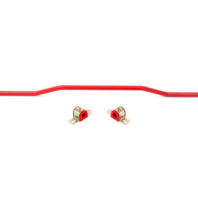 BMR 15-22 S550 Mustang Sway Bar Kit Rear Hollow 22mm Non-Adjustable Red