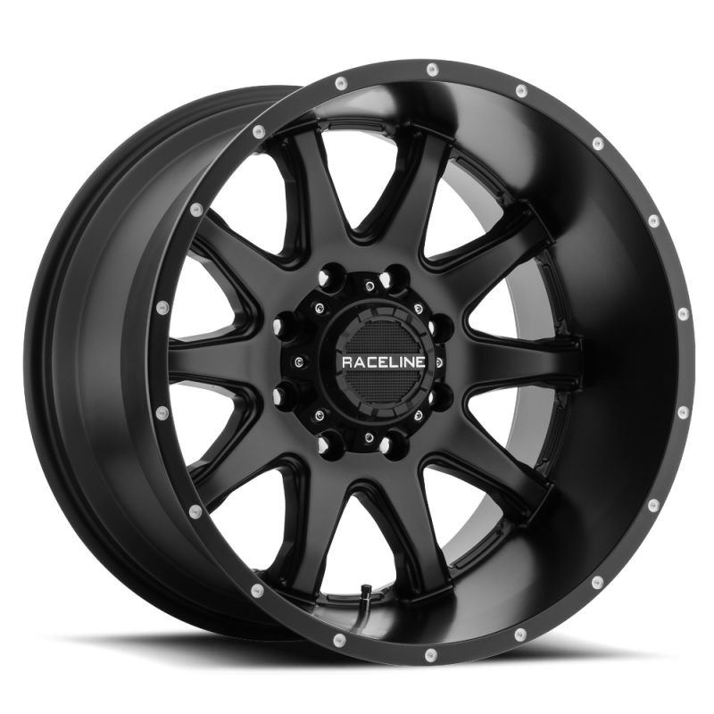 Raceline 930B Shift 17x9in / 6x139.7 BP / 0mm Offset / 106.1mm Bore - Satin Black Wheel Raceline 930B Shift 17x9in / 6x139.7 BP / 0mm Offset / 106.1mm Bore - Satin Black Wheel