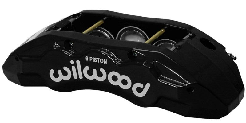 Wilwood Caliper-TX6R- R/H - Black 1.75/1.62/1.62in Pistons 1.38in Disc Wilwood Caliper-TX6R- R/H - Black 1.75/1.62/1.62in Pistons 1.38in Disc