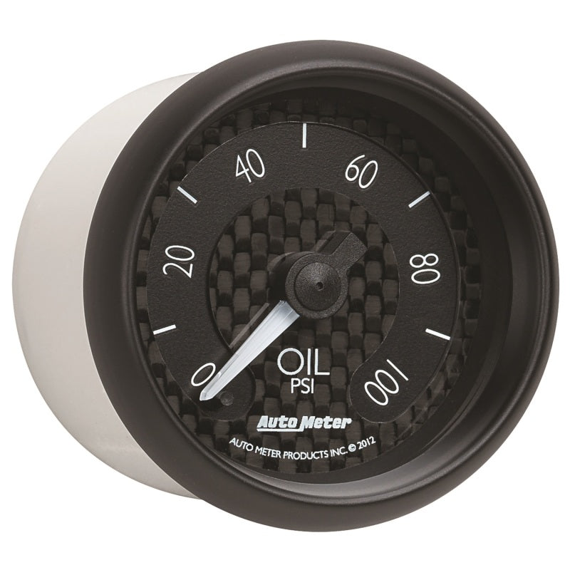 Autometer GT Series 52mm Full Sweep Electronic 0-100 PSI Oil Pressure Gauge Autometer GT Series 52mm Full Sweep Electronic 0-100 PSI Oil Pressure Gauge