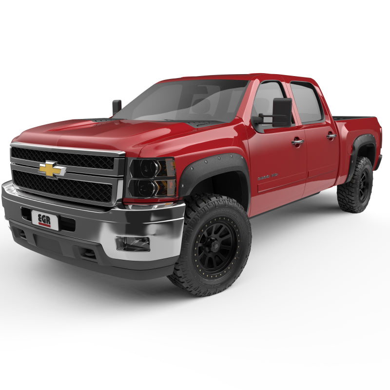 EGR 07-13 Chevrolet Silverado Bolt Style Fender Flares - Set of 4 EGR 07-13 Chevrolet Silverado Bolt Style Fender Flares - Set of 4