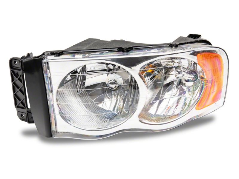 Raxiom 02-05 Dodge RAM 1500 Axial Series OEM Style Rep Headlights- Chrome Housing (Clear Lens) Raxiom 02-05 Dodge RAM 1500 Axial Series OEM Style Rep Headlights- Chrome Housing (Clear Lens)