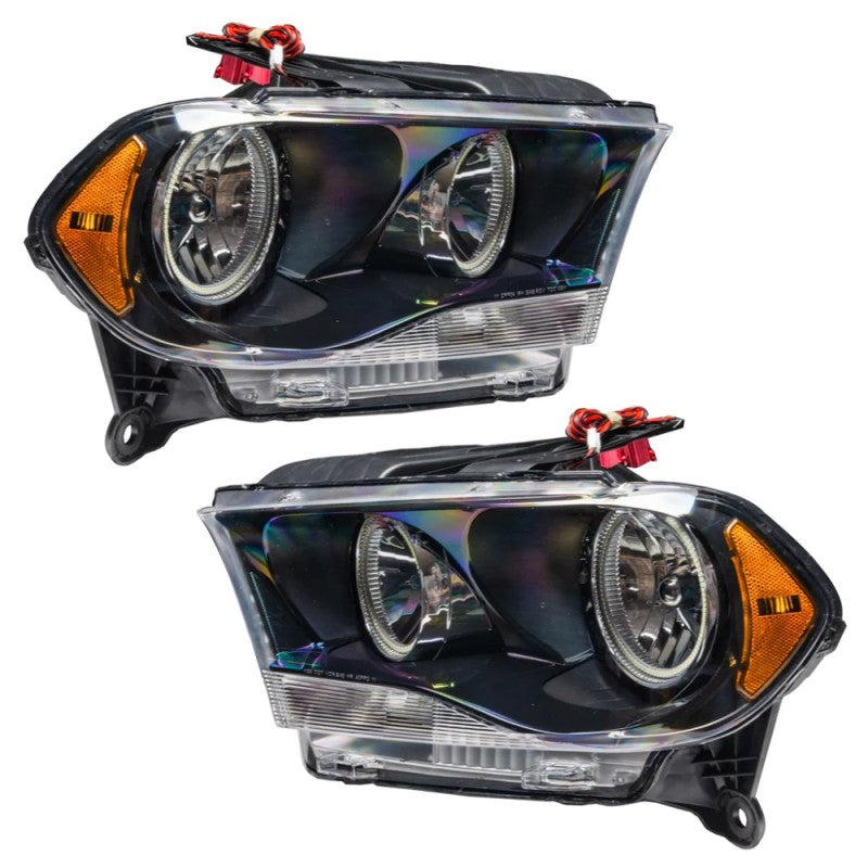 Oracle 11-13 Dodge Durango SMD HL Halogen - Black - ColorSHIFT w/ BC1 Controller SEE WARRANTY Oracle 11-13 Dodge Durango SMD HL Halogen - Black - ColorSHIFT w/ BC1 Controller SEE WARRANTY